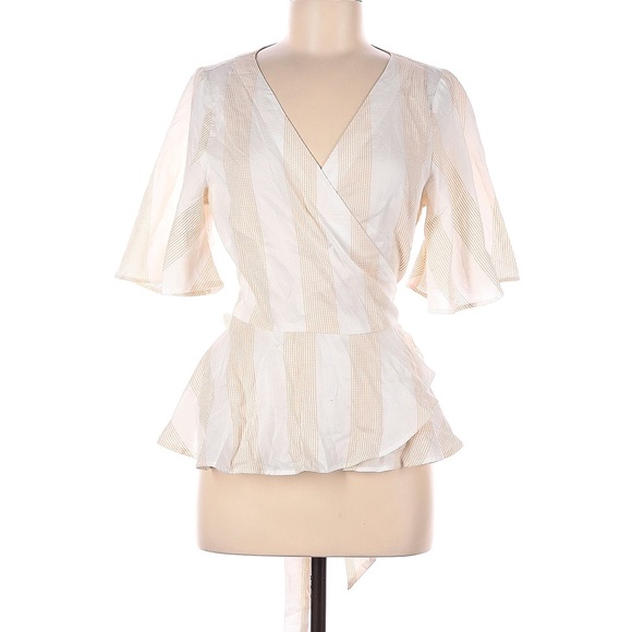 LOFT Wrap Blouse, Small, NWOT - Picture 2 of 11